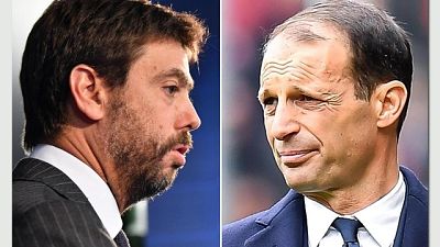 Allegri lascia sede Juve,finito incontro Allegri lascia sede Juve,finito incontro