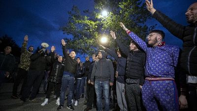 Proteste anti-nomadi, 65 indagati Proteste anti-nomadi, 65 indagati