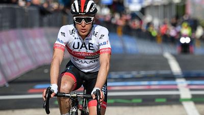 Giro: Conti è la nuova maglia rosa Giro: Conti è la nuova maglia rosa