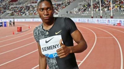Ligue de diamant: Semenya absente de la liste de départ du 800 m de Stockholm