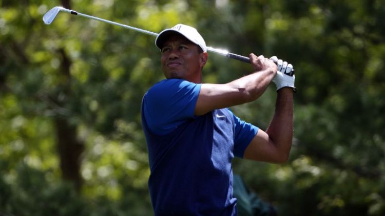 Double-bogey sets tone for Woods in dismal start at PGA Championship