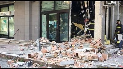 Bomba contro bancomat BPN a Foggia Bomba contro bancomat BPN a Foggia