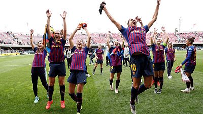 Barca look to end Lyon's domination of Women's Champions League Barca look to end Lyon's domination of Women's Champions League