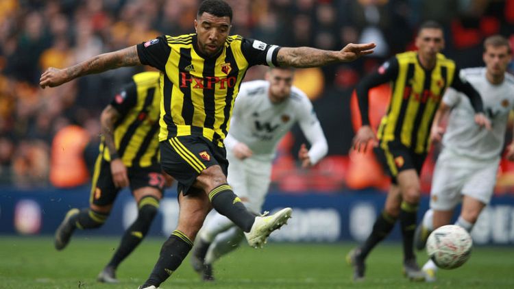 Watford's Deeney eyes happy end to journey from prison to FA Cup final