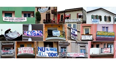 Striscione contro Salvini, indagata Striscione contro Salvini, indagata