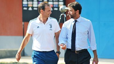 Juve, Agnelli "un allenatore ci sarà..." Juve, Agnelli "un allenatore ci sarà..."