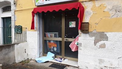 Livorno,vandali Pd e scritte antisemite