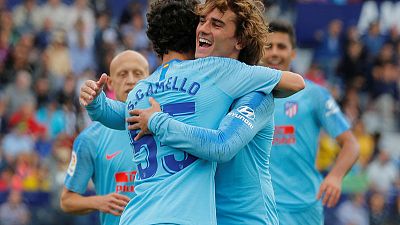 Camello offers glimpse of bright Atletico future as Griezmann, Godin depart Camello offers glimpse of bright Atletico future as Griezmann, Godin depart