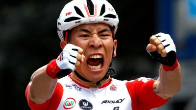 Tour d'Italie: la 8e étape à l'Australien Caleb Ewan