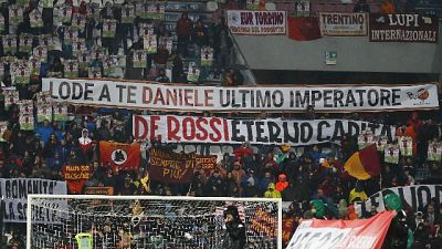 Roma, cori per De Rossi e anti-Pallotta Roma, cori per De Rossi e anti-Pallotta