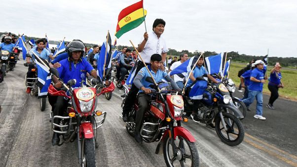 Bolivia's Morales defies term limits, launches bid for fourth term Bolivia's Morales defies term limits, launches bid for fourth term