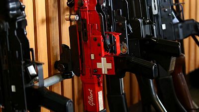 Swiss voters approve tighter gun control - TV Swiss voters approve tighter gun control - TV