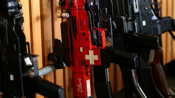 Swiss voters approve tighter gun control - TV Swiss voters approve tighter gun control - TV