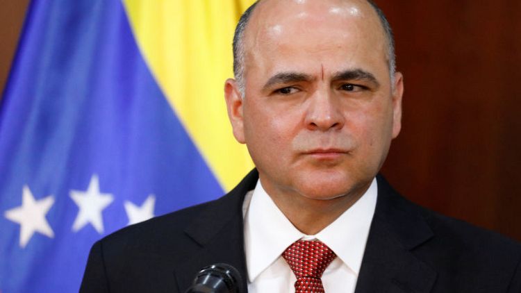 Venezuela oil minister says economy, oil industry under U.S. siege