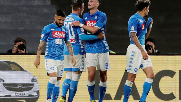 Napoli leave Inter's Champions League hopes in the balance