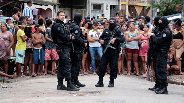 Armed group kills 11 in a bar in northern Brazil Armed group kills 11 in a bar in northern Brazil