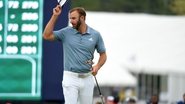 Johnson completes runner-up grand slam at PGA Championship Johnson completes runner-up grand slam at PGA Championship