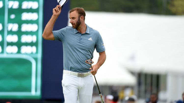 Johnson completes runner-up grand slam at PGA Championship