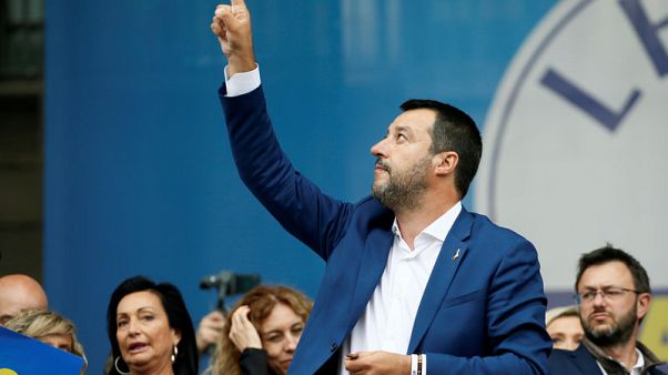 Italy's Salvini says China cannot be in control of sensitive data Italy's Salvini says China cannot be in control of sensitive data