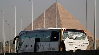Egyptian security forces kill 12 suspected militants after bus bombing Egyptian security forces kill 12 suspected militants after bus bombing