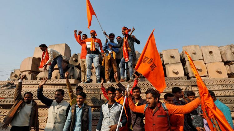India's Hindu groups to double down on demands as Modi set for big win