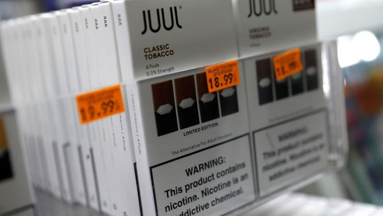 Nearly half of Juul’s Twitter followers are too young to buy e-cigarettes - study