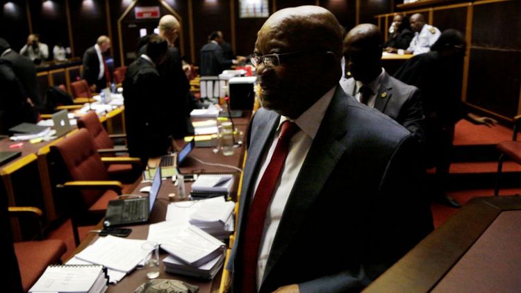 Lawyers for South Africa's Zuma tell court he is being treated unfairly