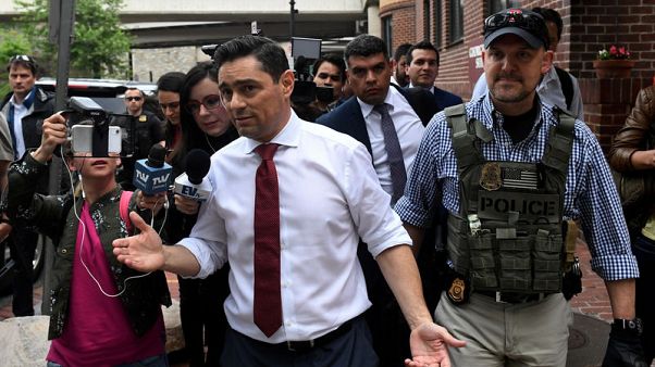 Venezuela opposition's envoy to U.S. meets Pentagon, State Department officials Venezuela opposition's envoy to U.S. meets Pentagon, State Department officials
