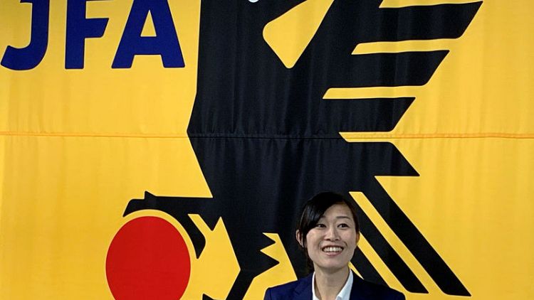 Pioneering female referee Yamashita hoping to inspire