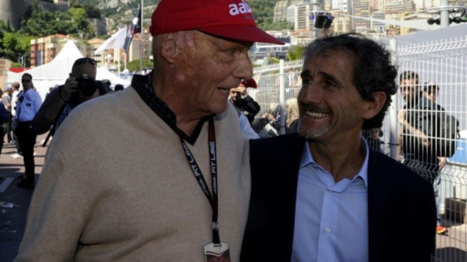 Avec Niki Lauda, "la F1 perd un seigneur", dit Alain Prost à l'AFP