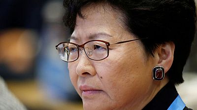 Hong Kong leader presses on with extradition bill undeterred by critics Hong Kong leader presses on with extradition bill undeterred by critics