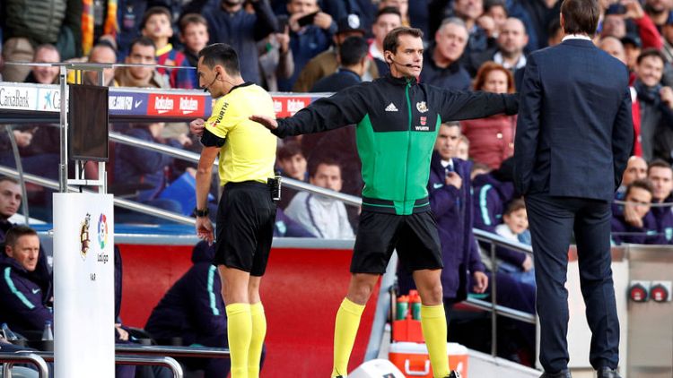 VAR has been a success in La Liga, say Spanish referees