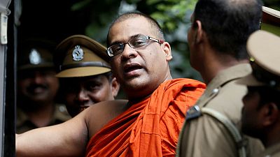 Sri Lanka president pardons hardline Buddhist monk
