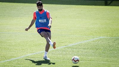 Diego Costa si infortuna in amichevole Diego Costa si infortuna in amichevole