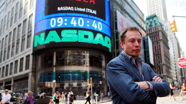 Tesla drops for sixth straight session, down 20% since share offer Tesla drops for sixth straight session, down 20% since share offer
