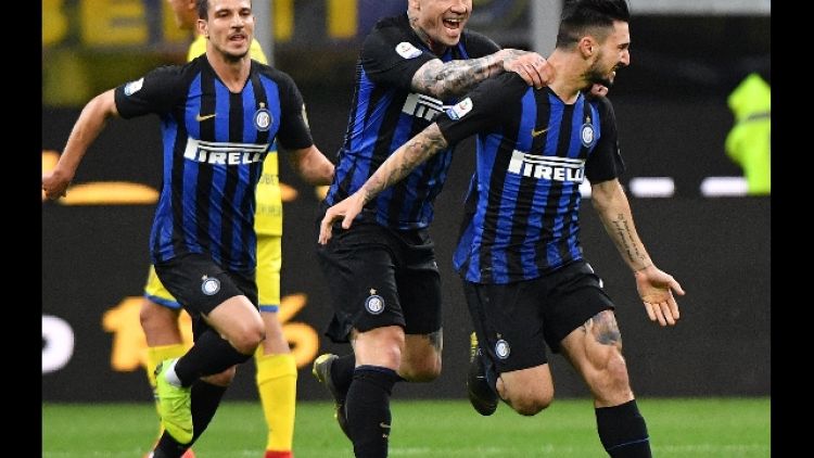 Curva sprona Inter per gara con Empoli
