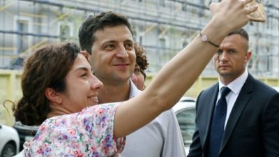 Ukraine: Zelensky "un peu sous le choc" après trois jours de présidence
