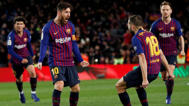 Barcelona, haunted by Anfield nightmares, eye another Cup Barcelona, haunted by Anfield nightmares, eye another Cup