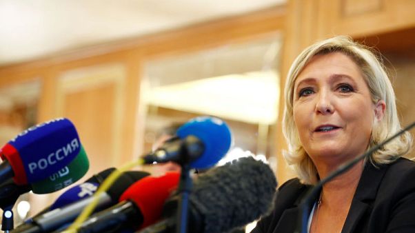 French far-right tops poll, EU vote turns into Le Pen/Macron duel French far-right tops poll, EU vote turns into Le Pen/Macron duel