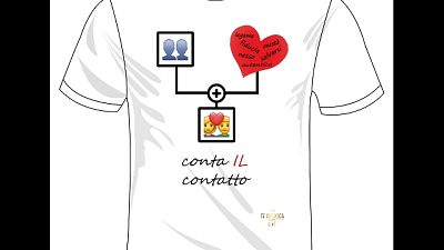 Parole per curare,ecco T-shirt educative Parole per curare,ecco T-shirt educative