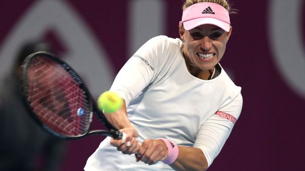 Against the odds, Germany's Kerber eyes career Grand Slam Against the odds, Germany's Kerber eyes career Grand Slam