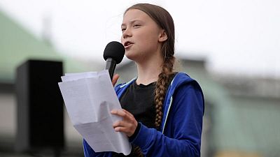 Sweden's Thunberg demands climate action on day of global school strikes