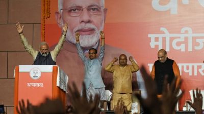 Inde: après son triomphe, Modi prépare son deuxième mandat
