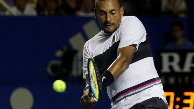 Australian Kyrgios pulls out of French Open - organisers