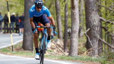 L'Espagnol Mikel Landa lors de la 13e étape du Tour d'Italie le 24 mai 2019