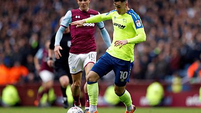 Villa meet Derby in playoff battle for 170 million pounds prize