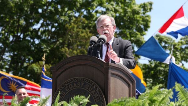 U.S. National Security Adviser Bolton says North Korean missile tests violate U.N. resolution U.S. National Security Adviser Bolton says North Korean missile tests violate U.N. resolution