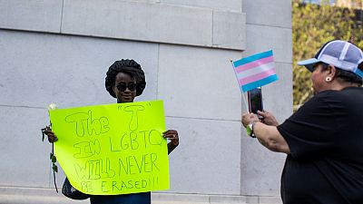 Protesters demand end to killings of transgender women, Trump rollbacks