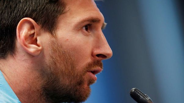 ميسي يتصدر هدافي أوروبا للعام الثالث على التوالي ميسي يتصدر هدافي أوروبا للعام الثالث على التوالي