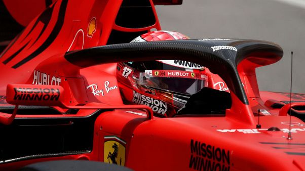 Motor racing - Leclerc fastest as Vettel hits the wall Motor racing - Leclerc fastest as Vettel hits the wall